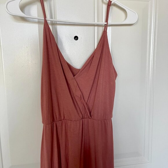 Lulus Time to Tango Dusty Rose Midi Dress (Size XS) - Picture 2 of 5